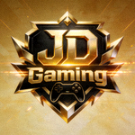 JD Gaming战队Logo - 金色与黑色的霸气标志
